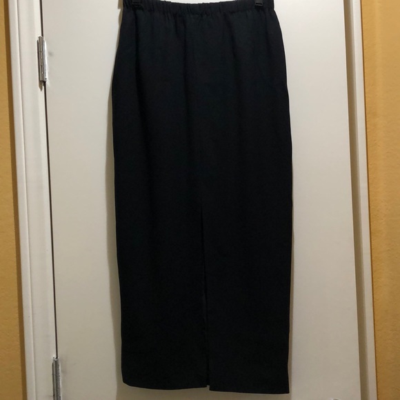 Vintage Fully lined Long Evening Skirt - Picture 2 of 4